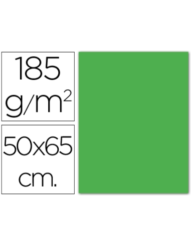 CI | Cartulina guarro verde manzana -50x65 cm -185 gr