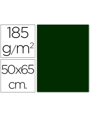 CI | Cartulina guarro verde amazona -50x65 cm -185 gr