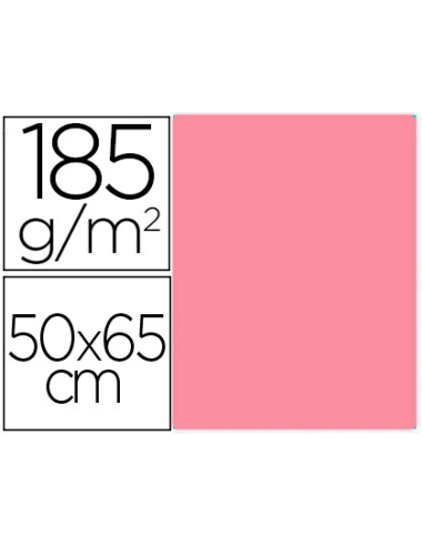 CI | Cartulina guarro rosa chicle 50x65 cm 185 gr