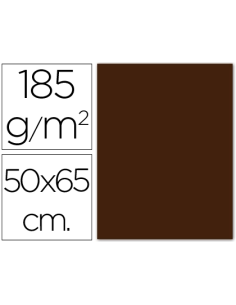 CI | Cartulina guarro marron/chocol -50x65 cm -185 gr