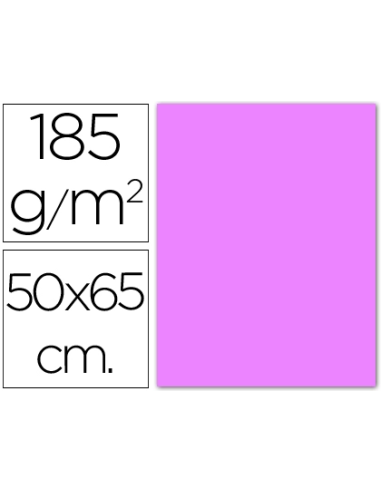 CI | Cartulina guarro lila -50x65 cm -185 gr