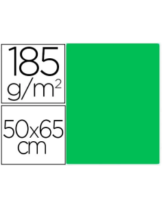 CI | Cartulina guarro kiwi 50x65 cm 185 gr