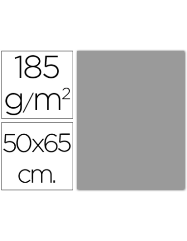 CI | Cartulina guarro gris perla -50x65 cm -185 gr