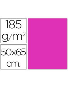 CI | Cartulina guarro fucsia -50x65 cm -185 gr