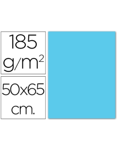 CI | Cartulina guarro azul cielo -50x65 cm -185 gr