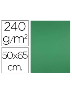 CI | Cartulina liderpapel 50x65 cm 240g/m2 verde navidad...
