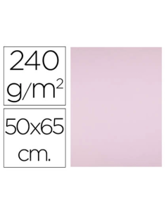 CI | Cartulina liderpapel 50x65 cm 240g/m2 rosa paquete...