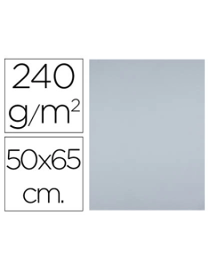 CI | Cartulina liderpapel 50x65 cm 240g/m2 gris paquete...