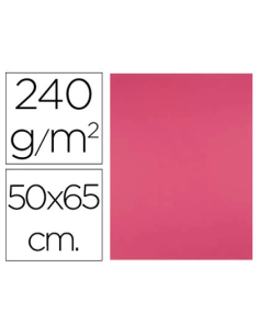 CI | Cartulina liderpapel 50x65 cm 240g/m2 fucsia paquete...