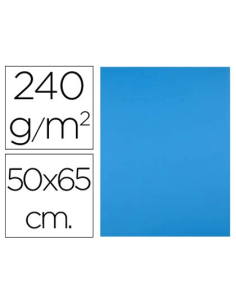 CI | Cartulina liderpapel 50x65 cm 240g/m2 azul turquesa...