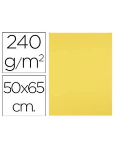 CI | Cartulina liderpapel 50x65 cm 240g/m2 amarillo limon...