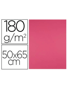 CI | Cartulina liderpapel 50x65 cm 180g/m2 fucsia paquete...