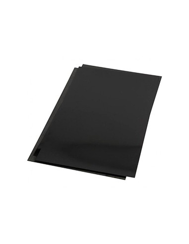 CI | Tapa de encuadernacion q-connect pvc din a3 opaca negra 200 mc caja de 100 unidades