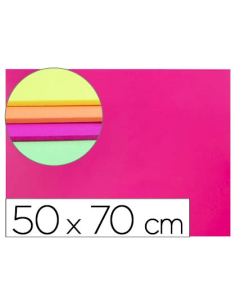 CI | Goma eva liderpapel 50x70cm 60g/m2 espesor 2mm fluor...