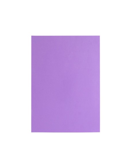 CI | Goma eva liderpapel din a4 60g/m2 espesor 1,5mm violeta paquete de 10 hojas