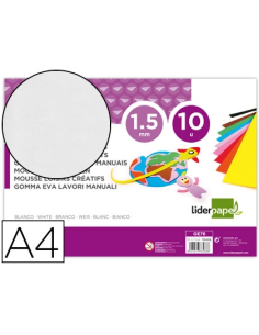 CI | Goma eva liderpapel din a4 60g/m2 espesor 1,5mm...