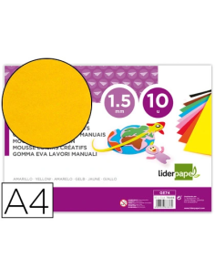CI | Goma eva liderpapel din a4 60g/m2 espesor 1,5mm...
