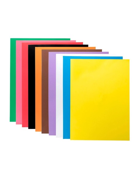 CI | Goma eva liderpapel 50x70cm 60g/m2 espesor 1,5mm colores surtidos
