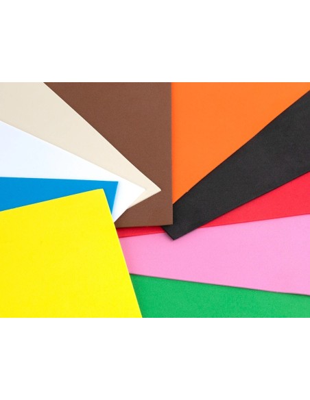 CI | Goma eva liderpapel 50x70cm 60g/m2 espesor 1,5mm colores surtidos