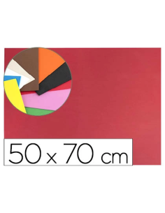 CI | Goma eva liderpapel 50x70cm 60g/m2 espesor 1.5mm rojo