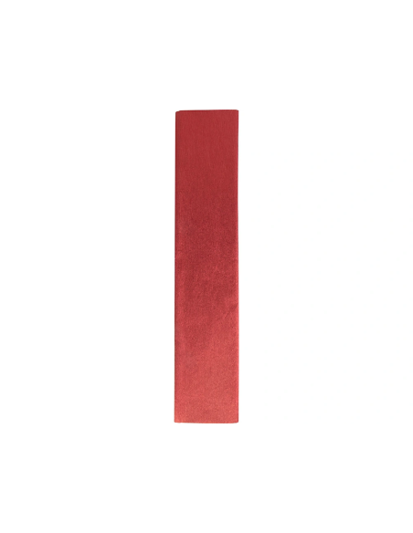 CI | Papel crespon liderpapel 50 cm x 2.5m metalizado rojo