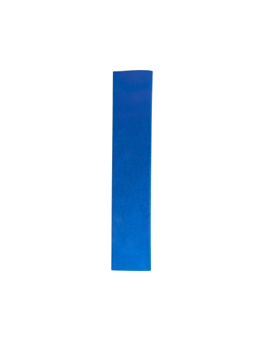 CI | Papel crespon liderpapel 50 cm x 2.5m metalizado azul