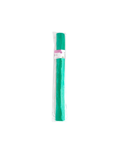 CI | Papel crespon liderpapel rollo de 50 cm x 2,5 m 85g/m2 verde