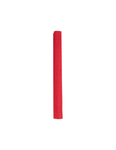 CI | Papel crespon liderpapel rollo de 50 cm x 2,5 m 85g/m2 rojo