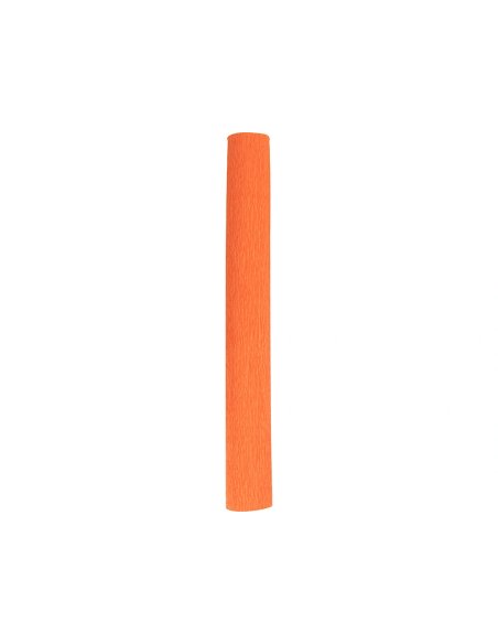 CI | Papel crespon liderpapel rollo de 50 cm x 2,5 m 85g/m2 naranja