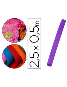 CI | Papel crespon liderpapel rollo de 50 cm x 2,5 m...