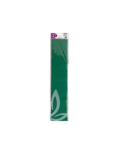 CI | Papel crespon liderpapel 50 cm x 2.5m 34g/m2 verde