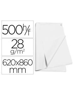 CI | Papel manila 62x86 blanco -paquete de 500 hojas