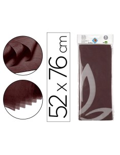 CI | Papel seda liderpapel 52x76cm 18g/m2 bolsa de 5...