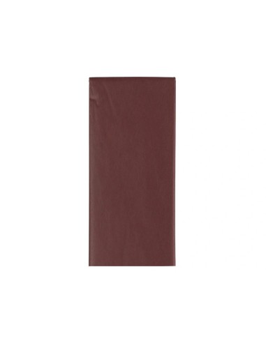 CI | Papel seda liderpapel 52x76cm 18g/m2 bolsa de 5 hojas marron