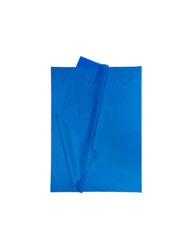 CI | Papel seda liderpapel 52x76cm 18g/m2 bolsa de 5 hojas azul