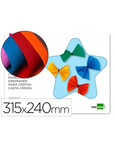 CI | Bloc trabajos manuales liderpapel crespon 240x315mm...