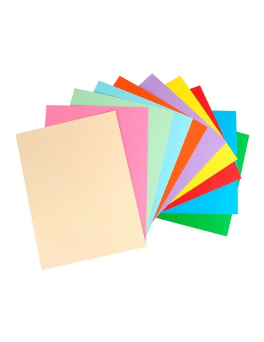 CI | Bloc trabajos manuales cartulina 297x420mm 10 hojas colores surtidos
