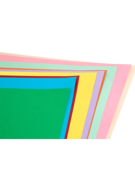 CI | Bloc trabajos manuales cartulina 297x420mm 10 hojas colores surtidos