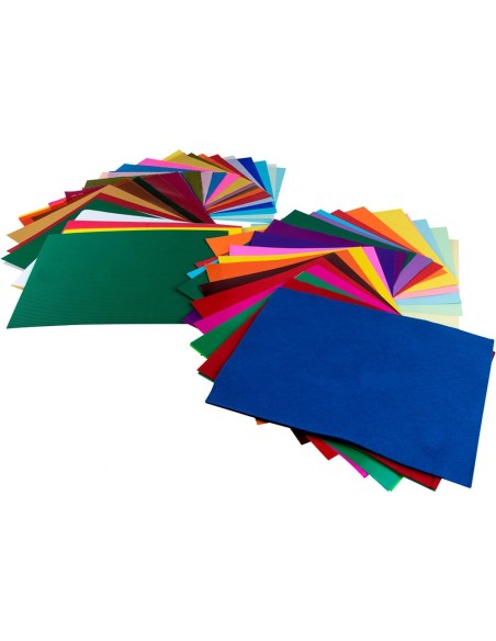 CI | Bloc trabajos manuales liderpapel multiple premium 240x315mm 102 hojas colores surtidos