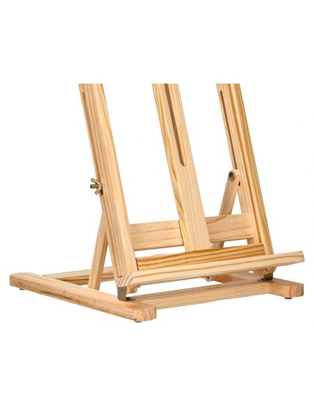 CI | Caballete pintor liderpapel sobremesa madera fsc 80x27,5x30 cm