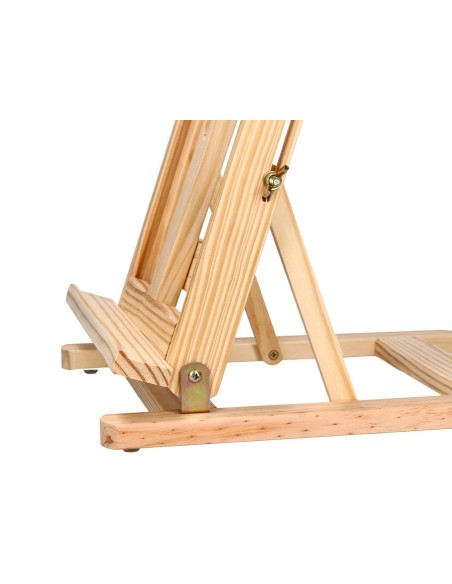 CI | Caballete pintor liderpapel sobremesa madera fsc 80x27,5x30 cm