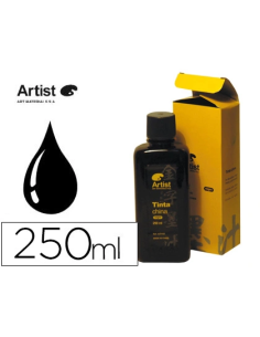 CI | Tinta china artist negra frasco 250 ml
