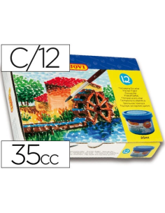 CI | Tempera jovi 35 cc -12 colores surtidos
