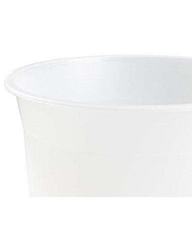 CI | Papelera plastico q-connect transparente 13 litros