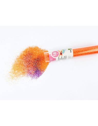 CI | Purpurina liderpapel fantasia colores metalicos pasteles bote de 18 gr