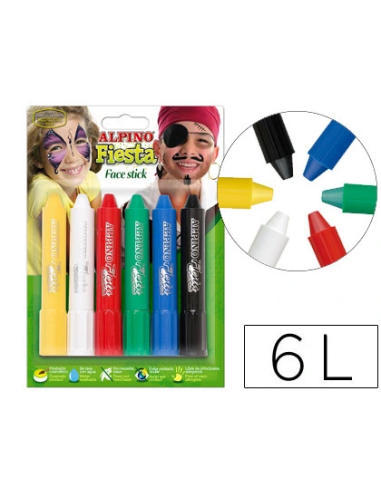 CI | Barra maquillaje face stick 6 colores surtidos