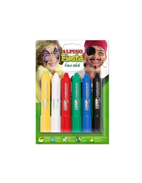CI | Barra maquillaje face stick 6 colores surtidos