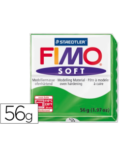 CI | Pasta staedtler fimo soft 56 gr color verde tropical