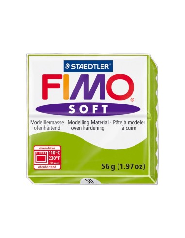 CI | Pasta staedtler fimo soft 56 gr color verde manzana