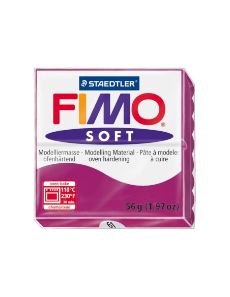 CI | Pasta staedtler fimo soft 56 gr color purpura
